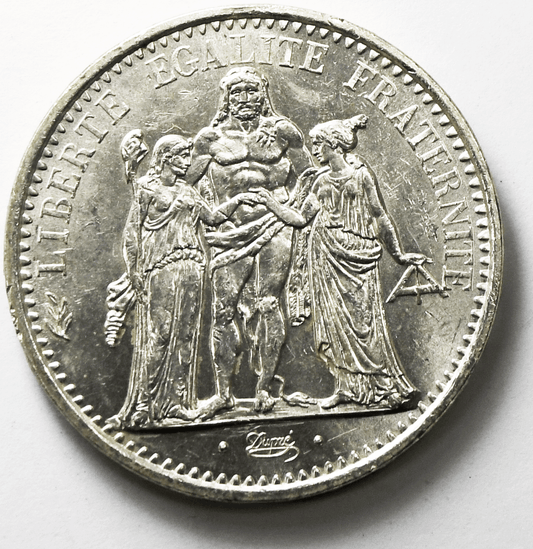 1966 France 10 Ten Francs Silver Coin KM# 932