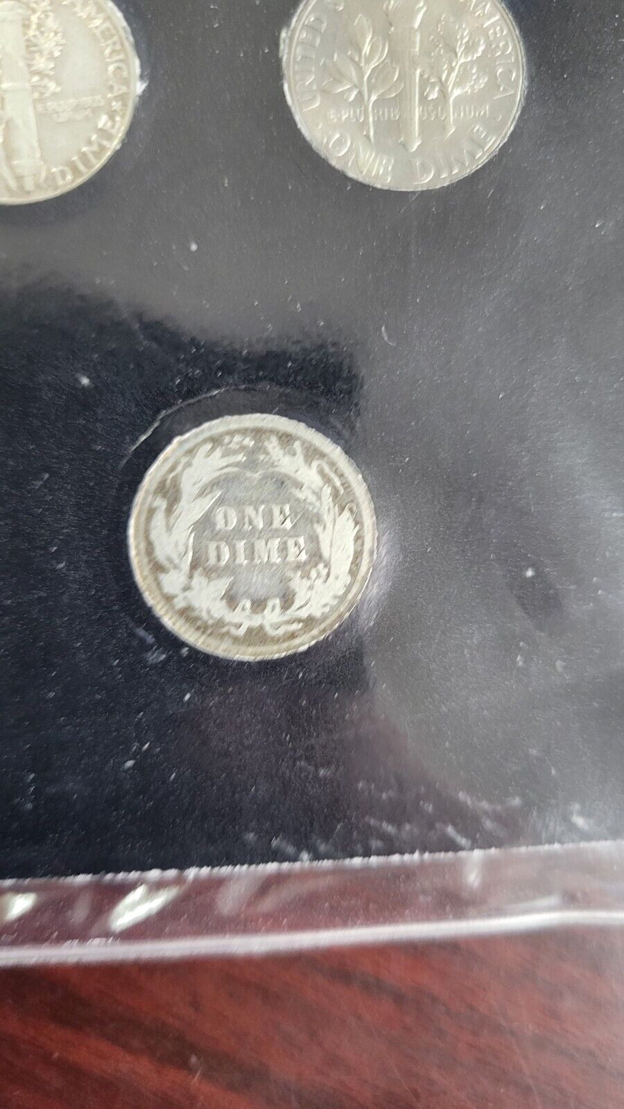 American Dimes of the 20th Century 3 Coin Set From The Morgan Mint 90% Silver