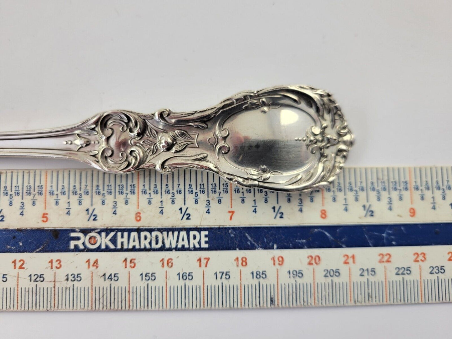 Francis I by Reed & Barton Sterling Slotted Serving Spoon 8 3/8” No Mono 2.8oz.