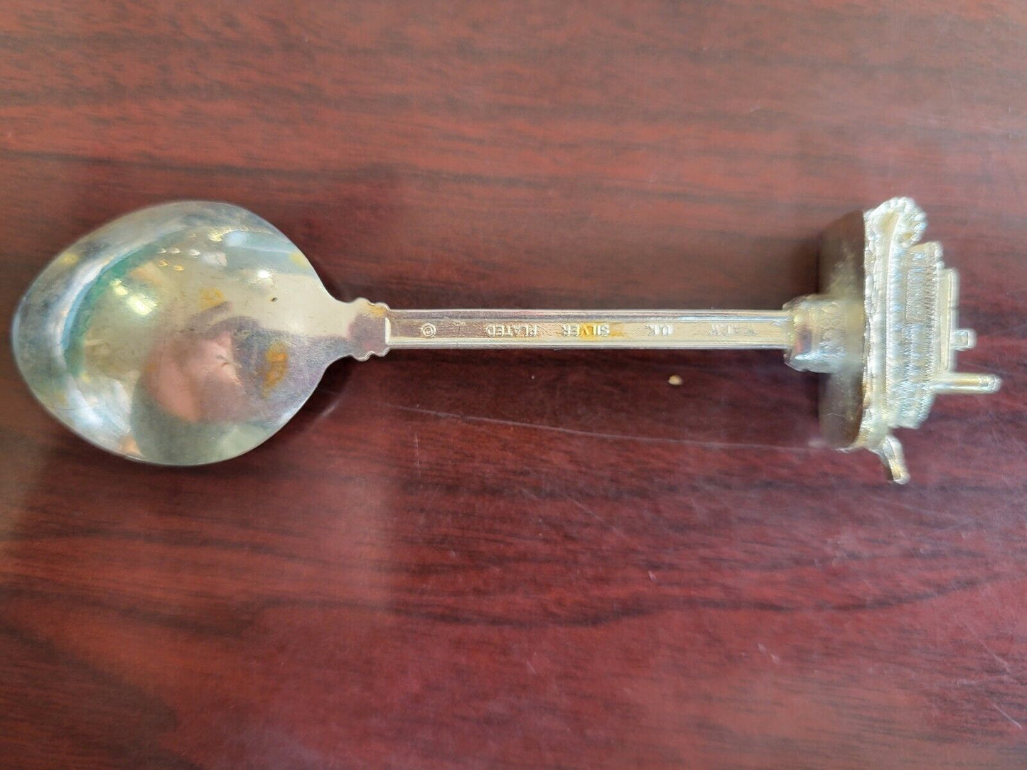 Natchez River Boat Souvenir Silver plate Spoon Orleans 4" Louisiana