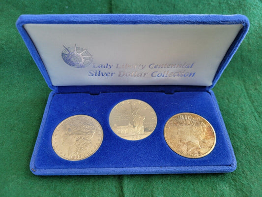 Lady Liberty Centennial Collection, Morgan, Peace, Ellis Island Commemorative