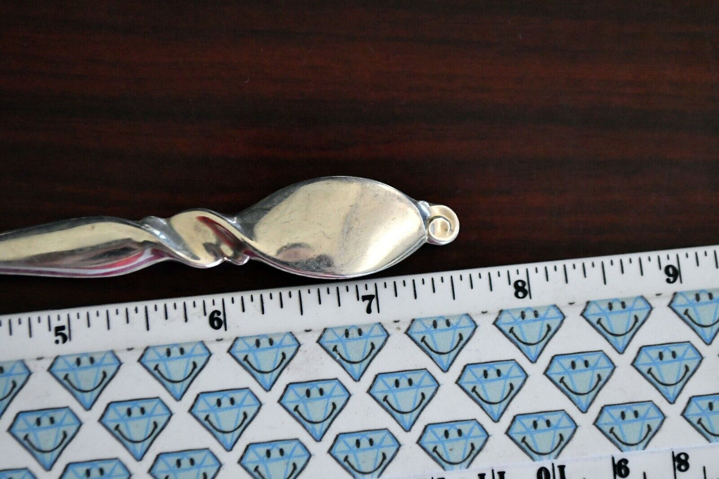 Silver Swirl by Wallace Sterling Silver 7 3/4" Pierced Tomato Server 2.2oz.