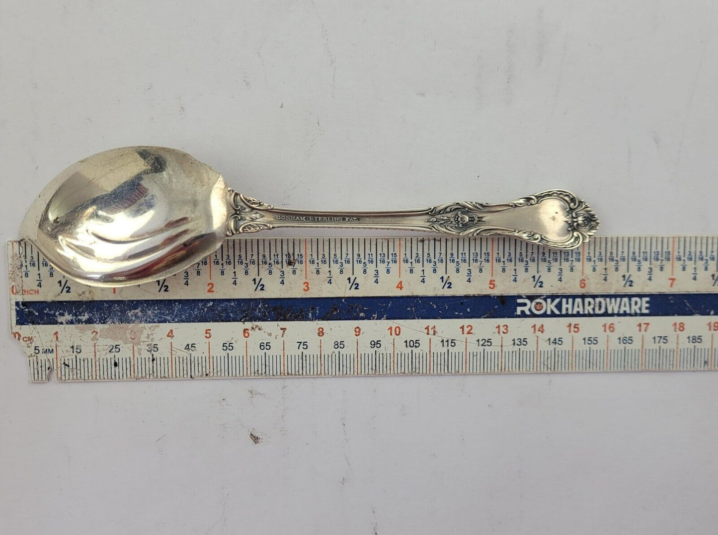 King Edward by Gorham Sterling Silver 6 1/8" Solid Jelly Server 1oz.