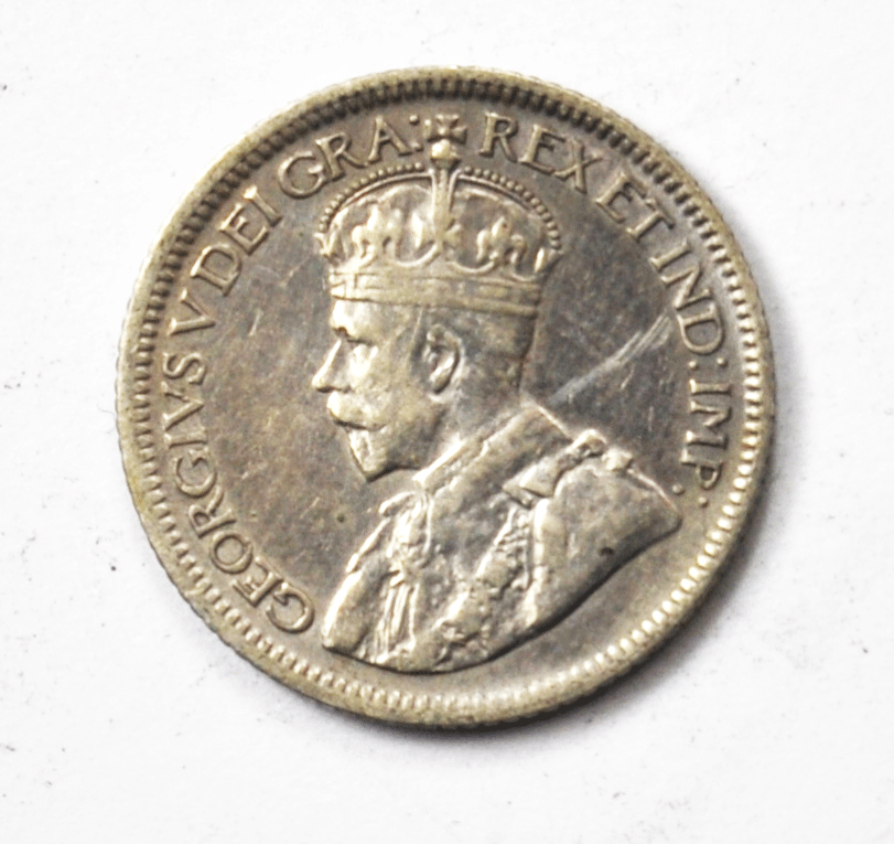 1932 10c Canada Silver Ten Cents KM# 23a