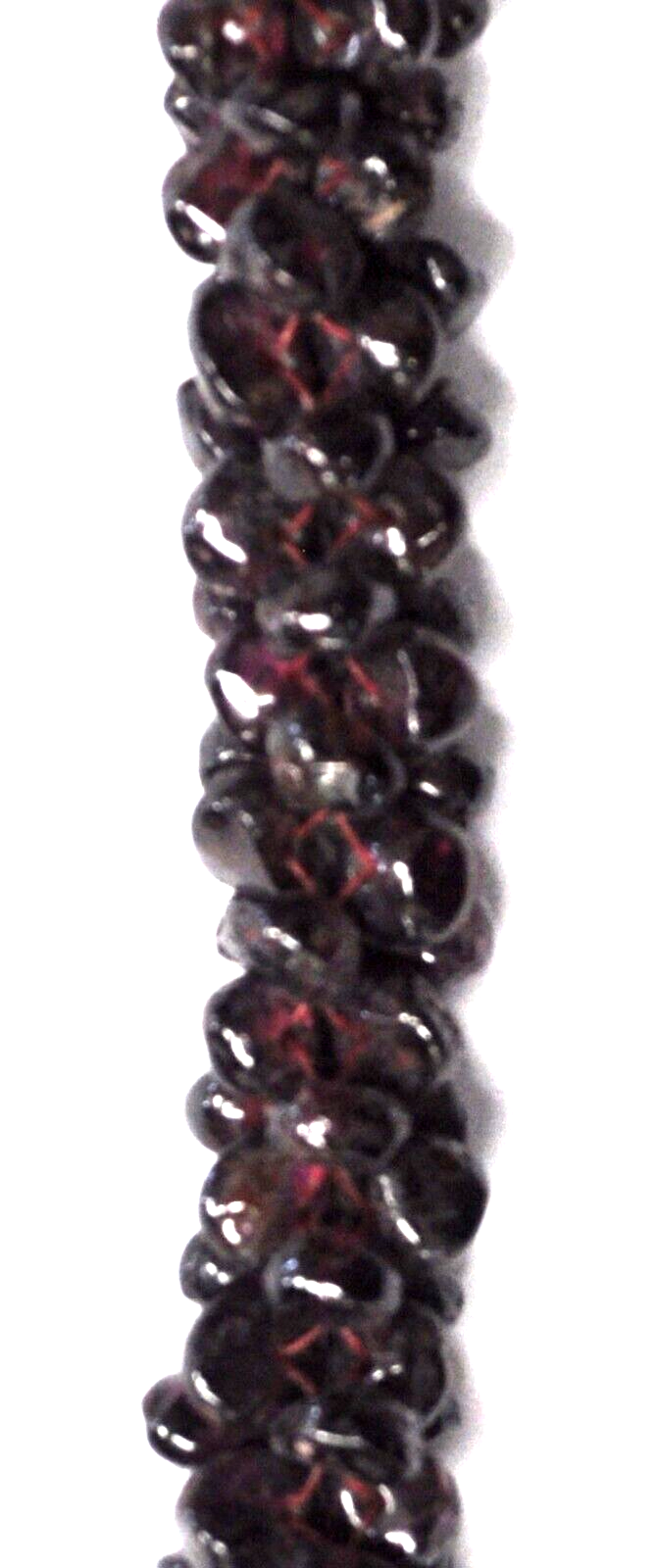 Amethyst Cluster Spike Bead 10mm Necklace 26"