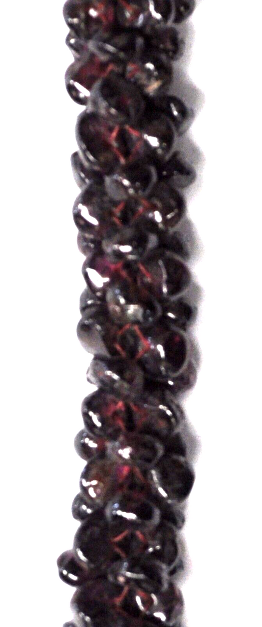 Amethyst Cluster Spike Bead 10mm Necklace 26"