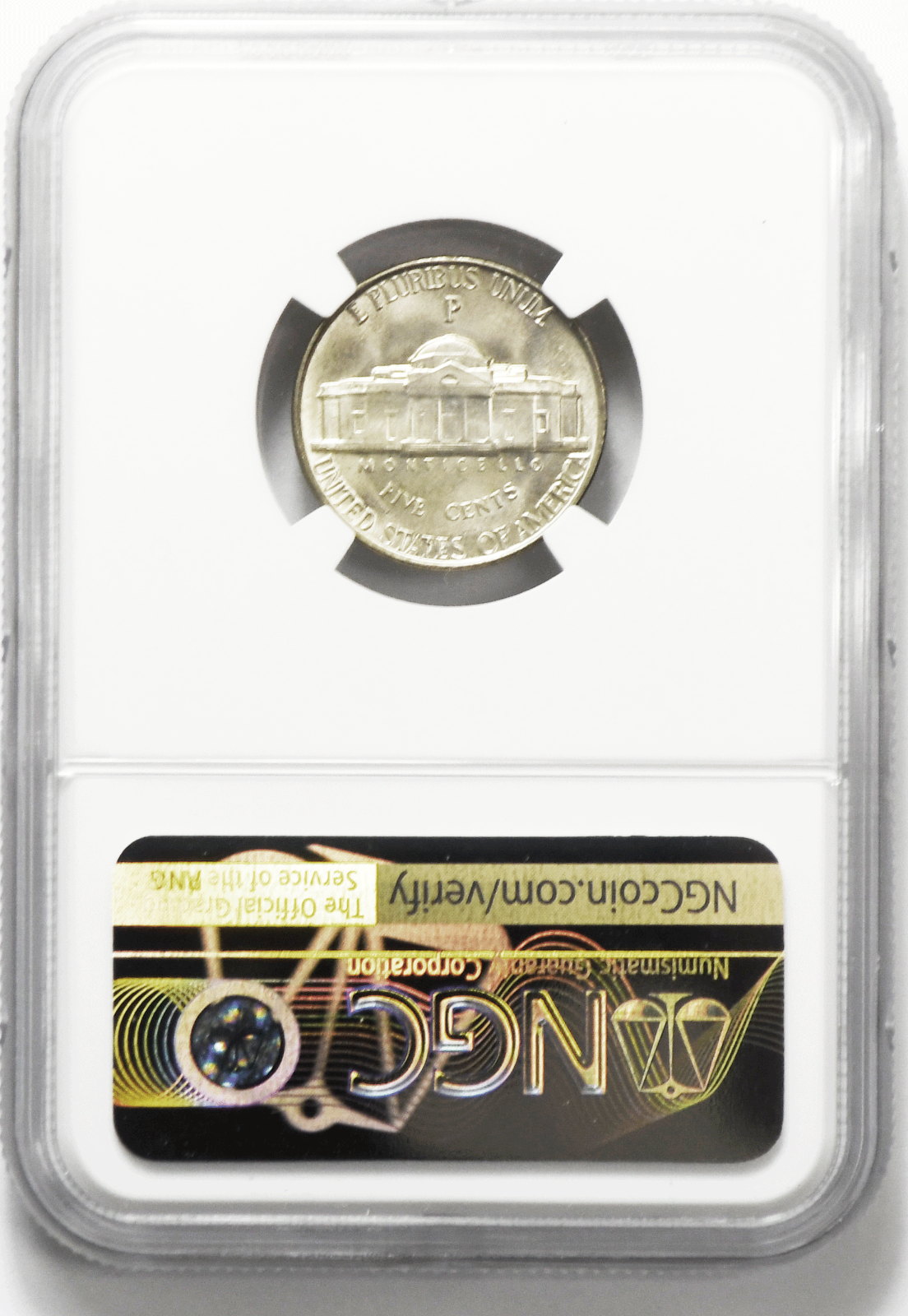 1942 P 5c Jefferson Silver War Time Nickel Five Cents NGC MS67+ Plus