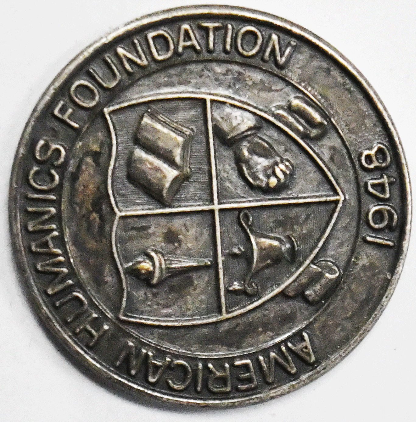 American Humanics Foundation 1948 Founders Banquet November 20 1965 Medal 32mm
