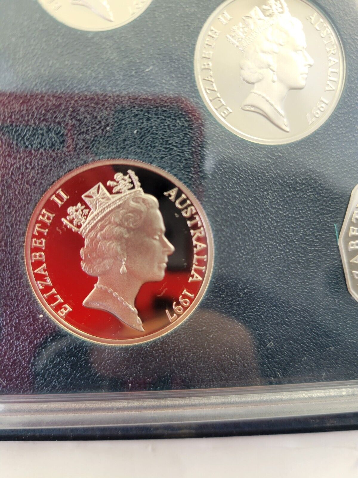 1997 Australian 6 coin Proof Set, $2, Sir Charles Kingsford Smith, Aviator