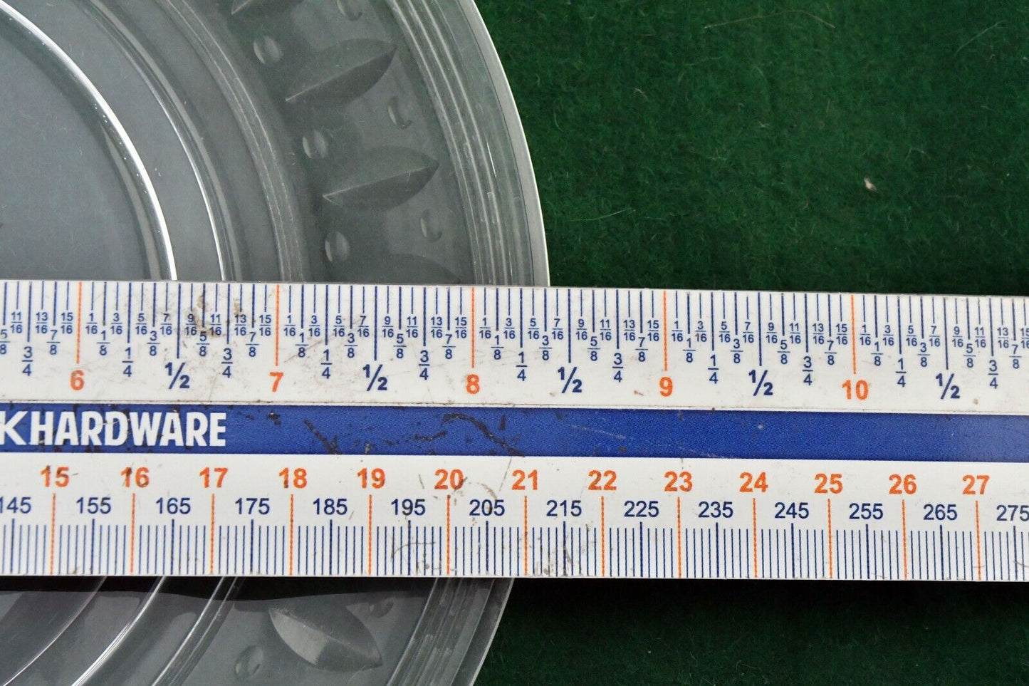 8 3/8" Stuart Dinnerware Crystal Glass Luncheon Bread Plate