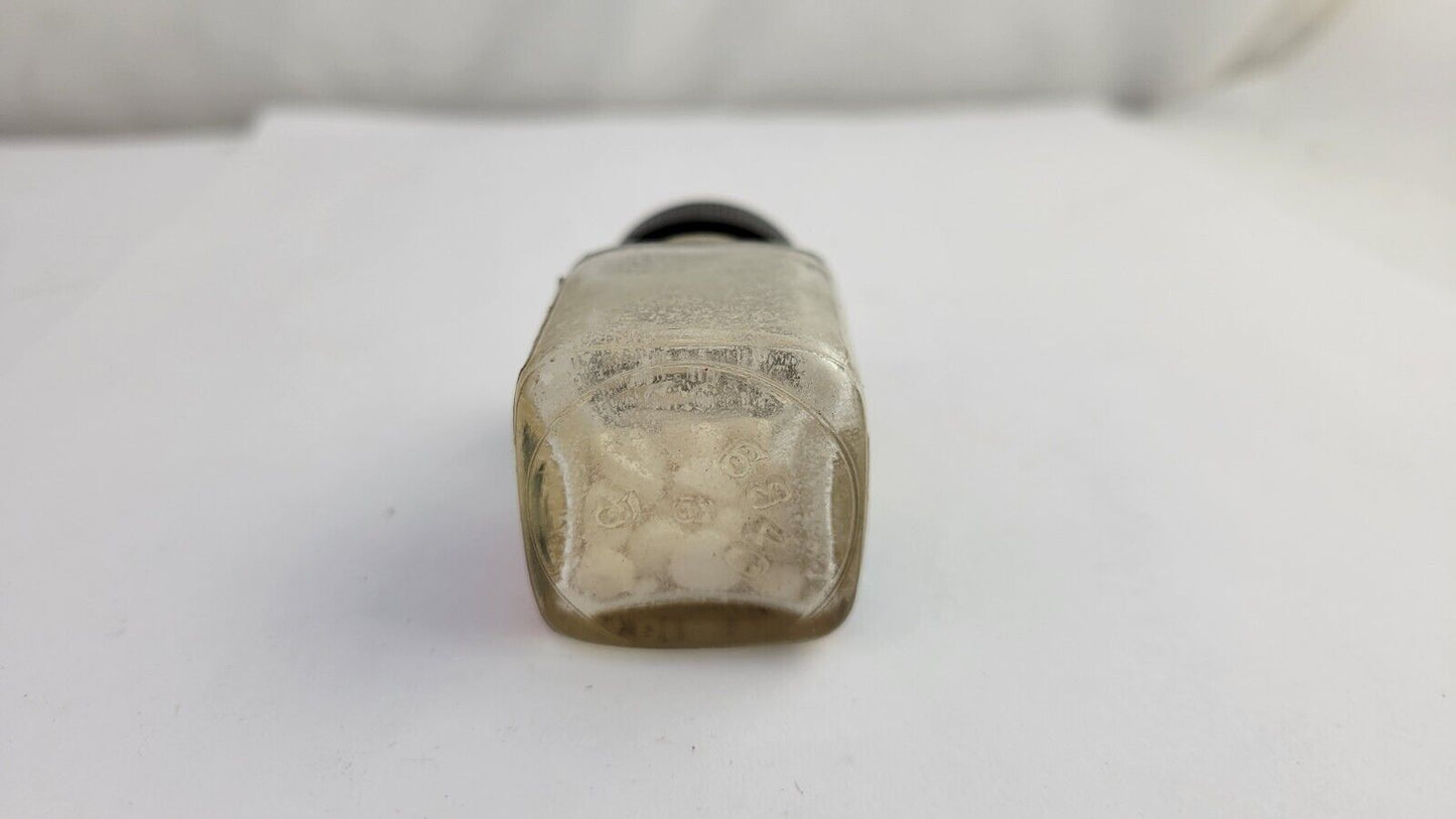 Lionel Postwar Original SP Smoke Pellets In Orange Label Bottle - Opened