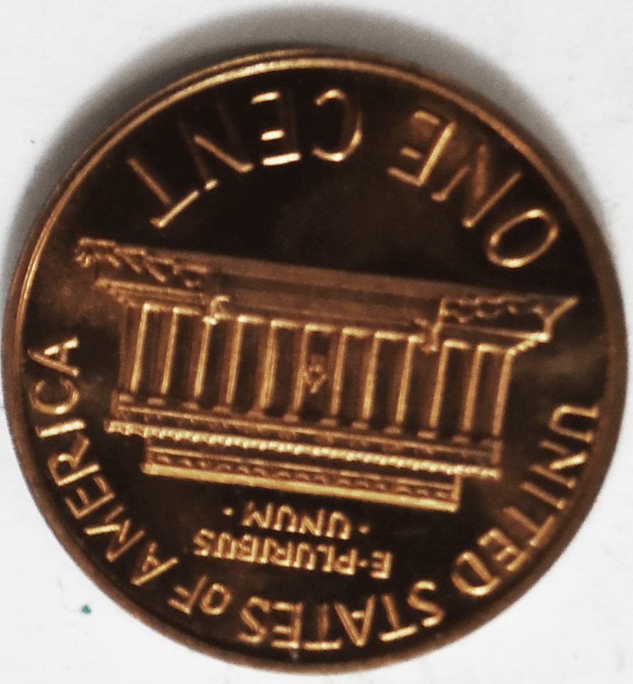 1964 1c Proof Lincoln Memorial Cent One Penny Gem Uncirculated