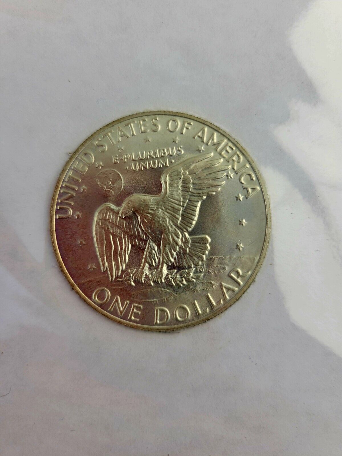 1974-S Eisenhower Dollar 40% Silver Uncirculated  Never Released for Circulation