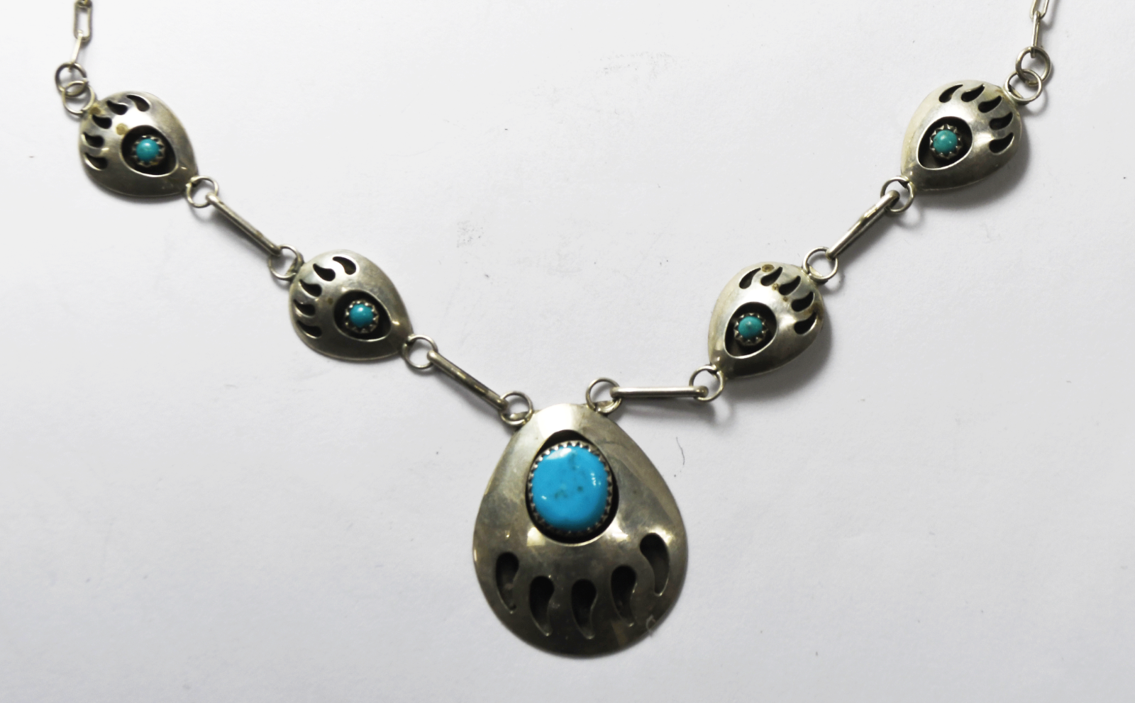 【b-16】 one‐hand bear claw / Turquoise b-16】 one‐hand bear claw / Turquoise b-16】 one‐hand bear