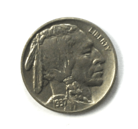 1937 5c Buffalo Nickel Five Cents US Uncirculated