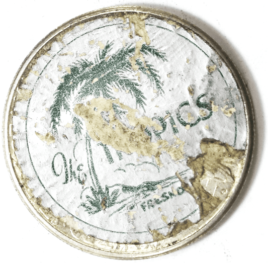 1922 S $1 Peace Silver One Dollar US San Francisco The Tropics Fresno