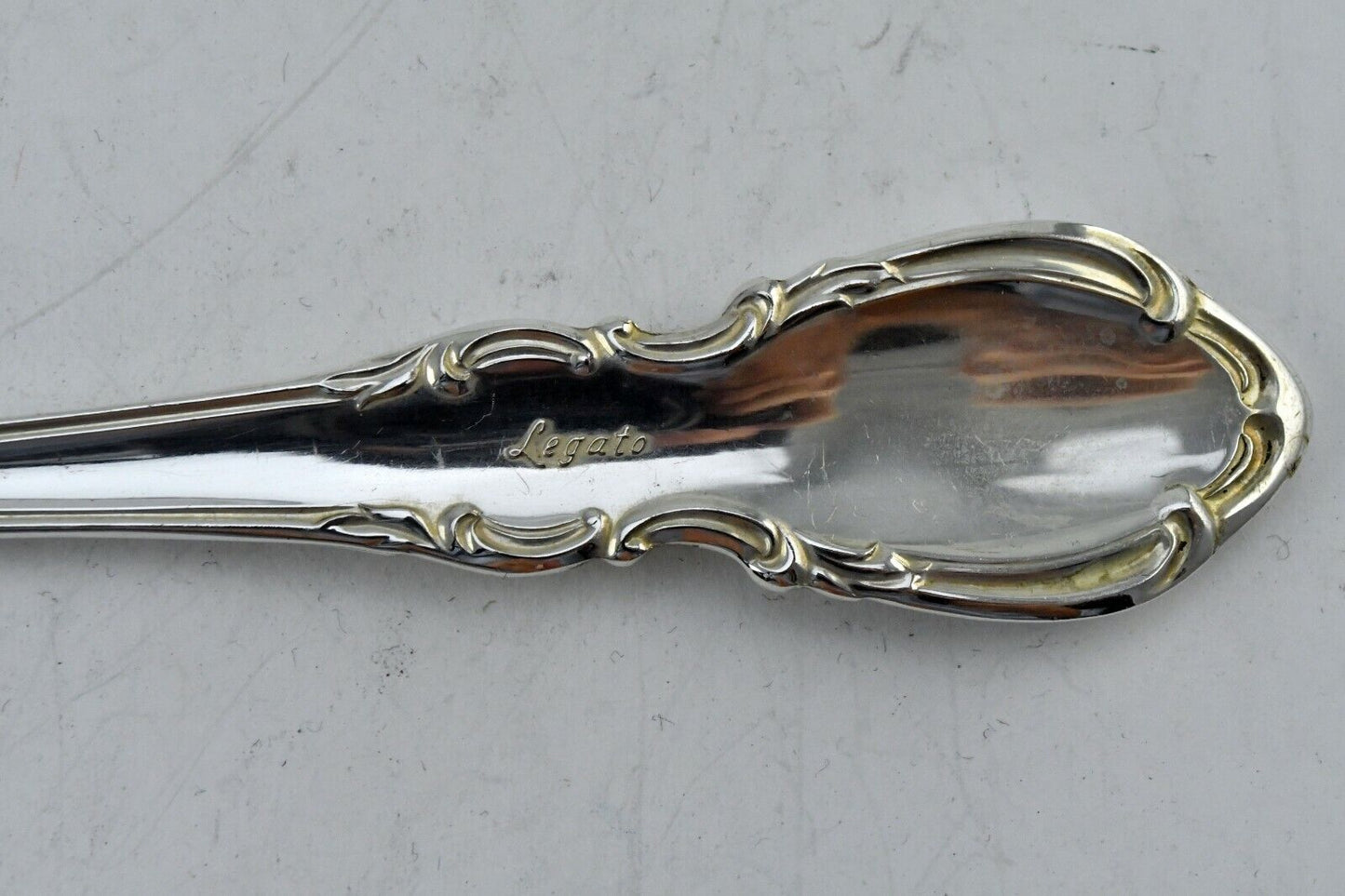 Legato by Towle Sterling Silver 9" Large Cold Meat Serving Fork 2.7 oz.