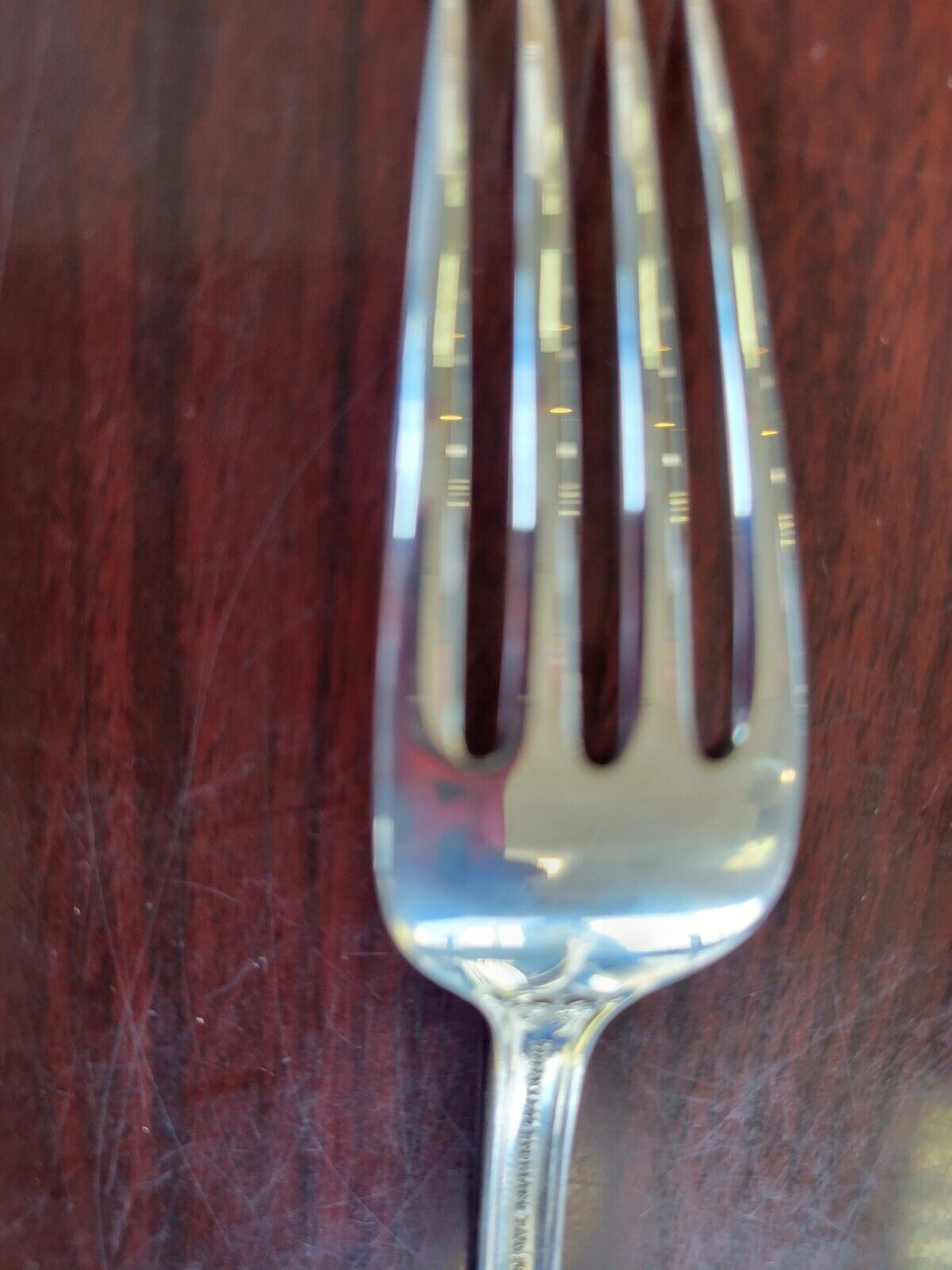 St. Dunstan by Tiffany & Co. Sterling Silver 7 3/4" Solid Dinner Fork 2.4oz.