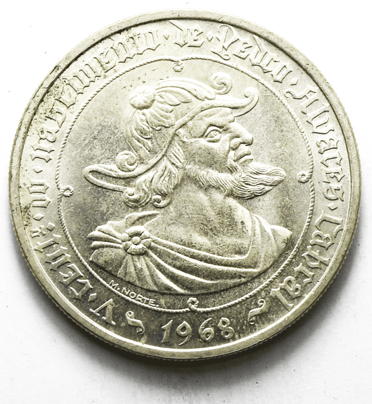 1968 Portugal 50 Escudos KM# 598 Uncirculated