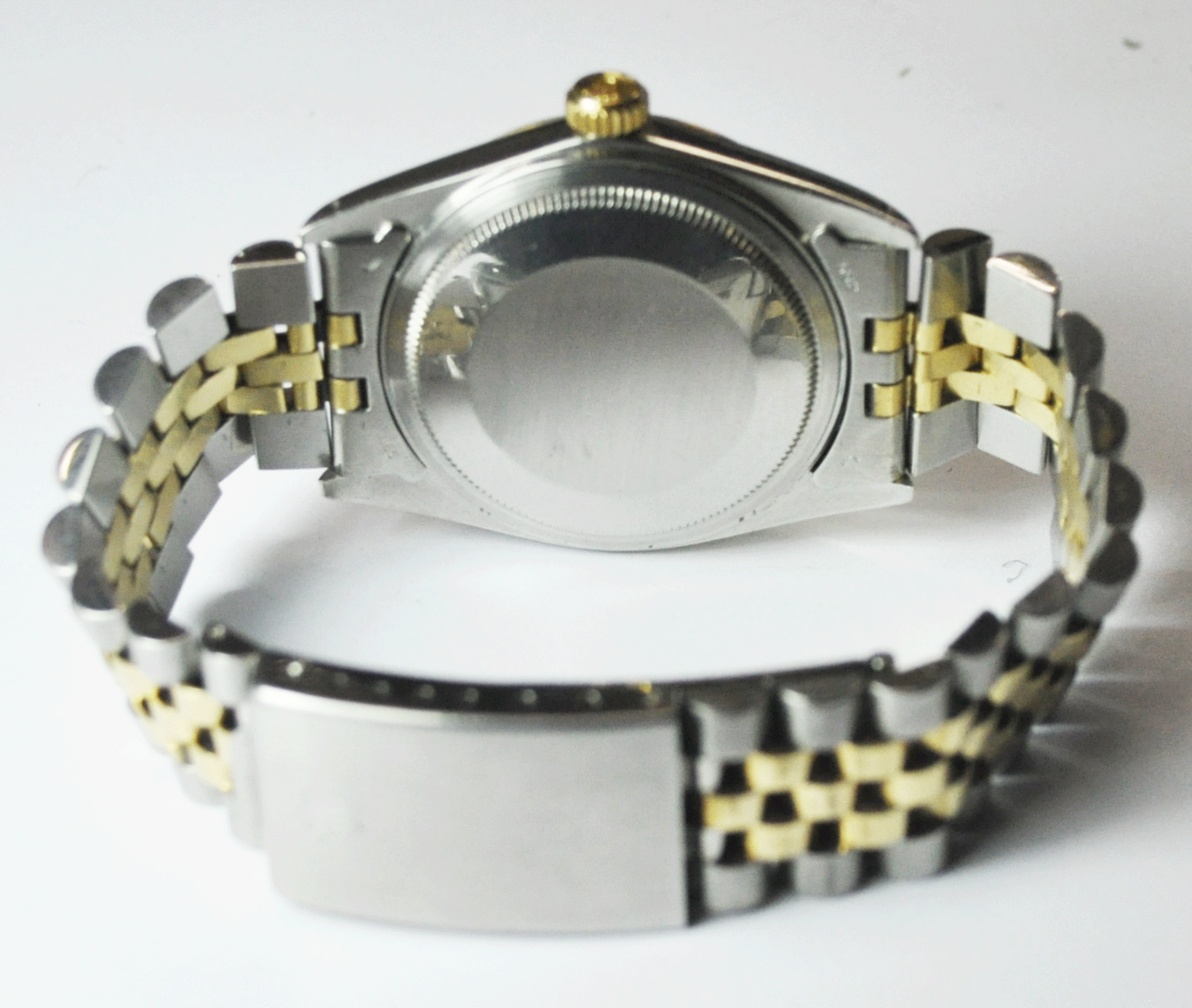 1980 Men's Rolex Datejust 16013 Automatic 3035 36mm Stainless & 14k Wristwatch