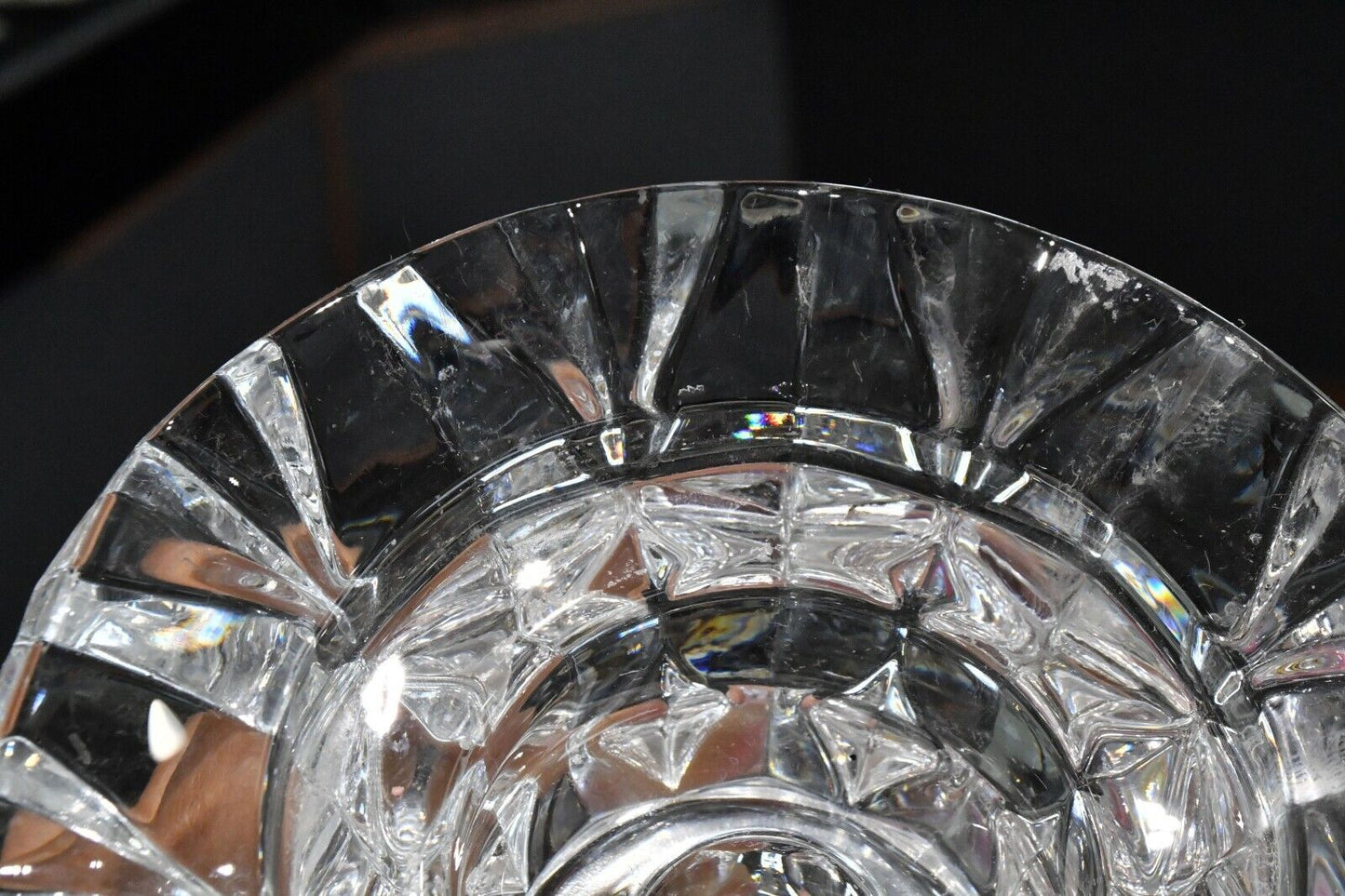 Cristal D'Arques Calliope Crystal Multi-Size Votive France 4 1/2' x 5" Heavy