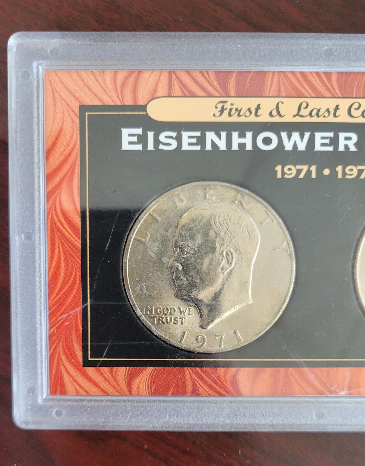 1971-1978 First &Last Eisenhower Ike Dollar Collection Set wCOA