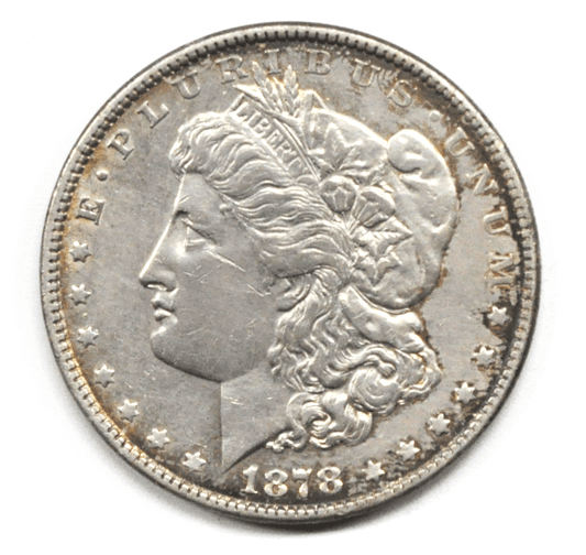 1878 $1 Morgan Silver One Dollar US Coin VAM 198 Tripled Cotton Blossoms Top 100