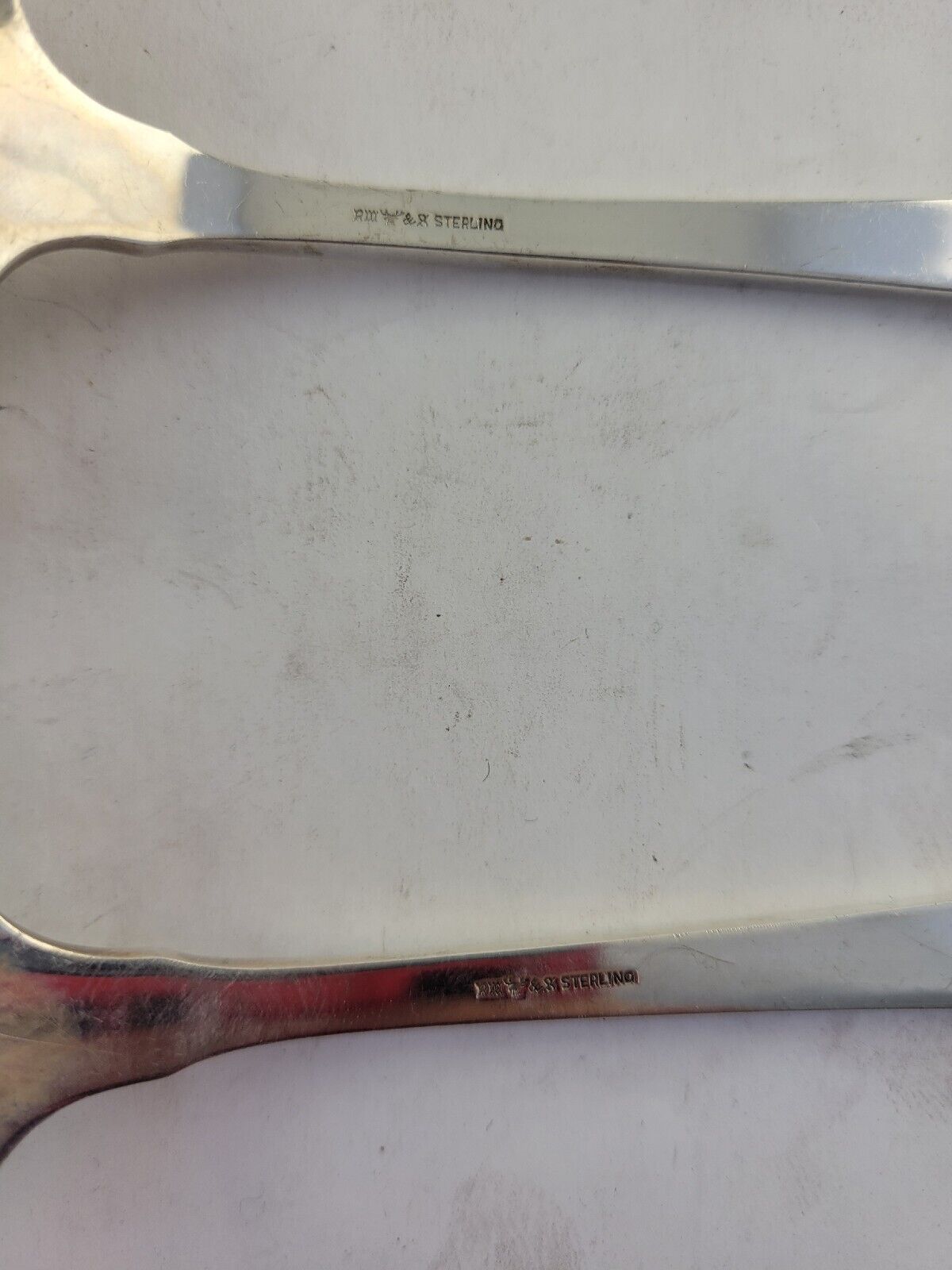 Antique By Wallace 2pc. Sterling Silver 2pc Salad Serving Set 6.1oz.