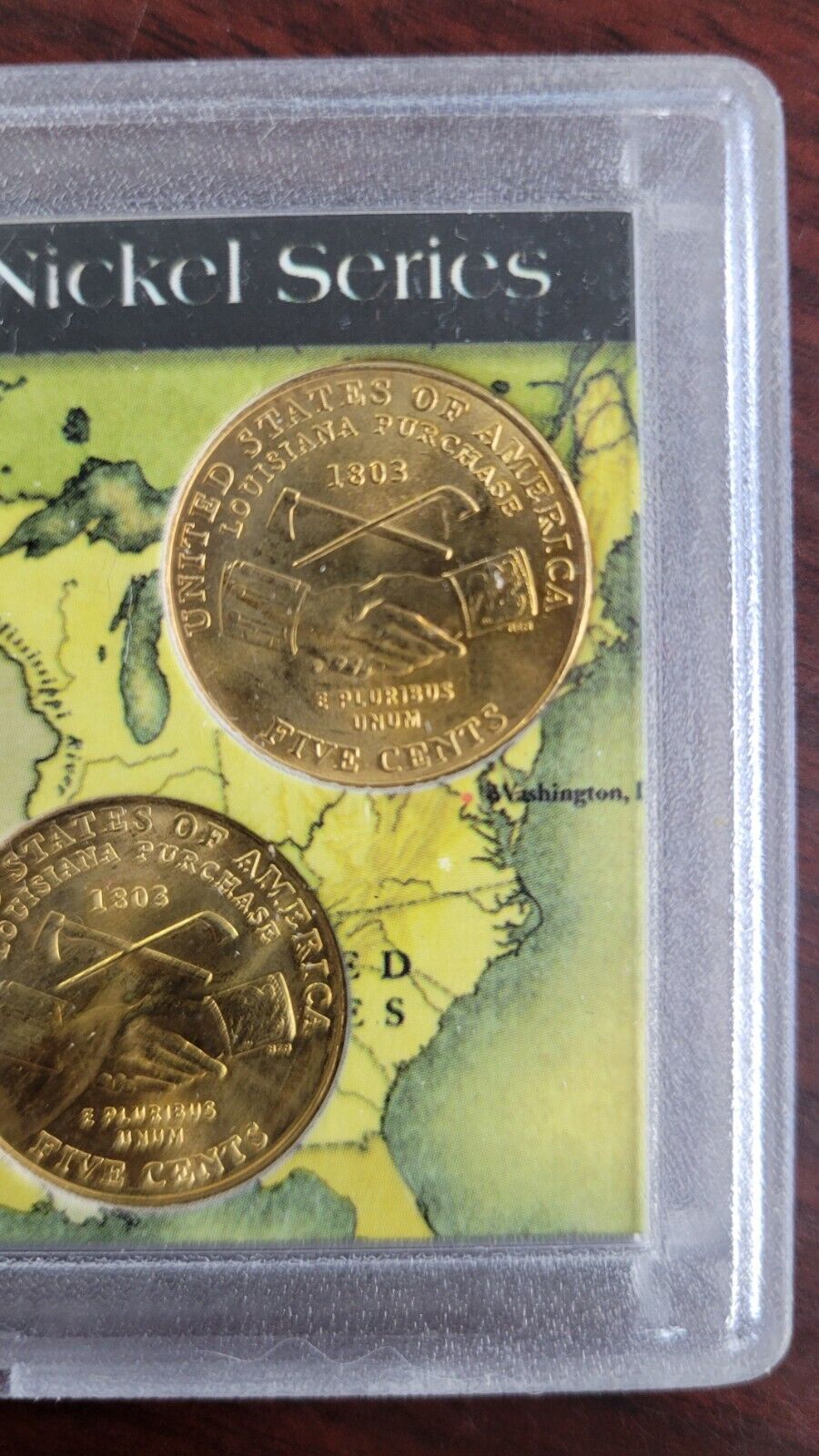 2004 P & D Westward Journey Nickel Set In Holder From Whitman