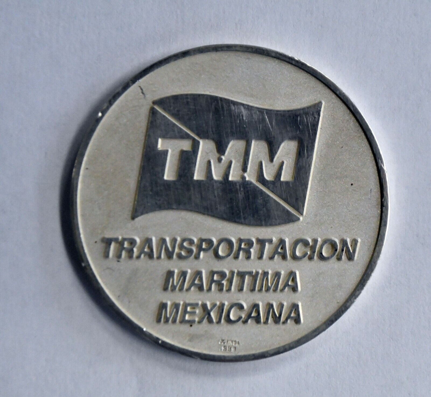 Acapulco Transportacion.999 Fine Silver 1.5 oz. Maritima Mexicana Nautical Co.