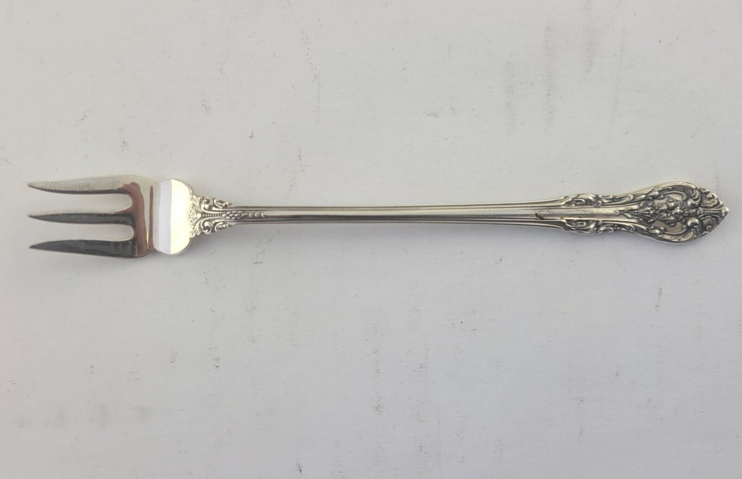 King Edward by Gorham 5 3/4" Sterling Silver Cocktail Fork .66oz.
