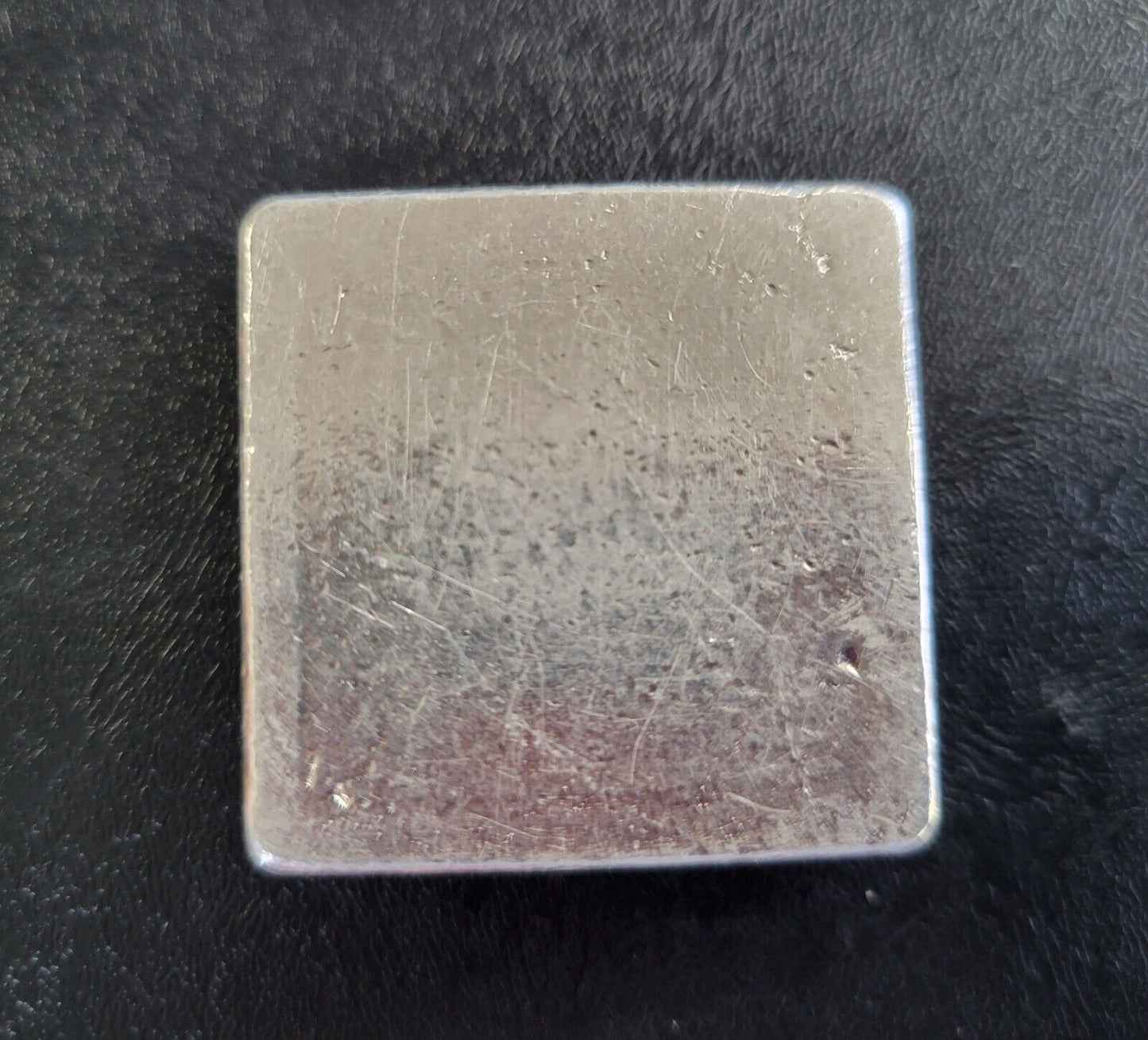 Shiny Bars Poured Silver 5 Troy Oz .999 Fine Silver Poured Square Bar