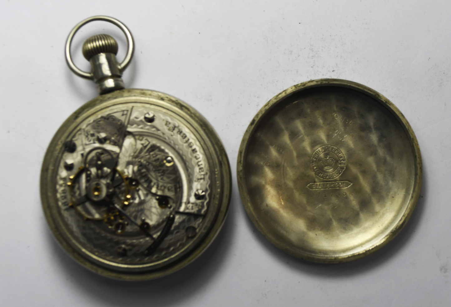 1905 Hamilton Size 18 Grade 924 OF Pocket Watch L Ratzesberger Milford illinois