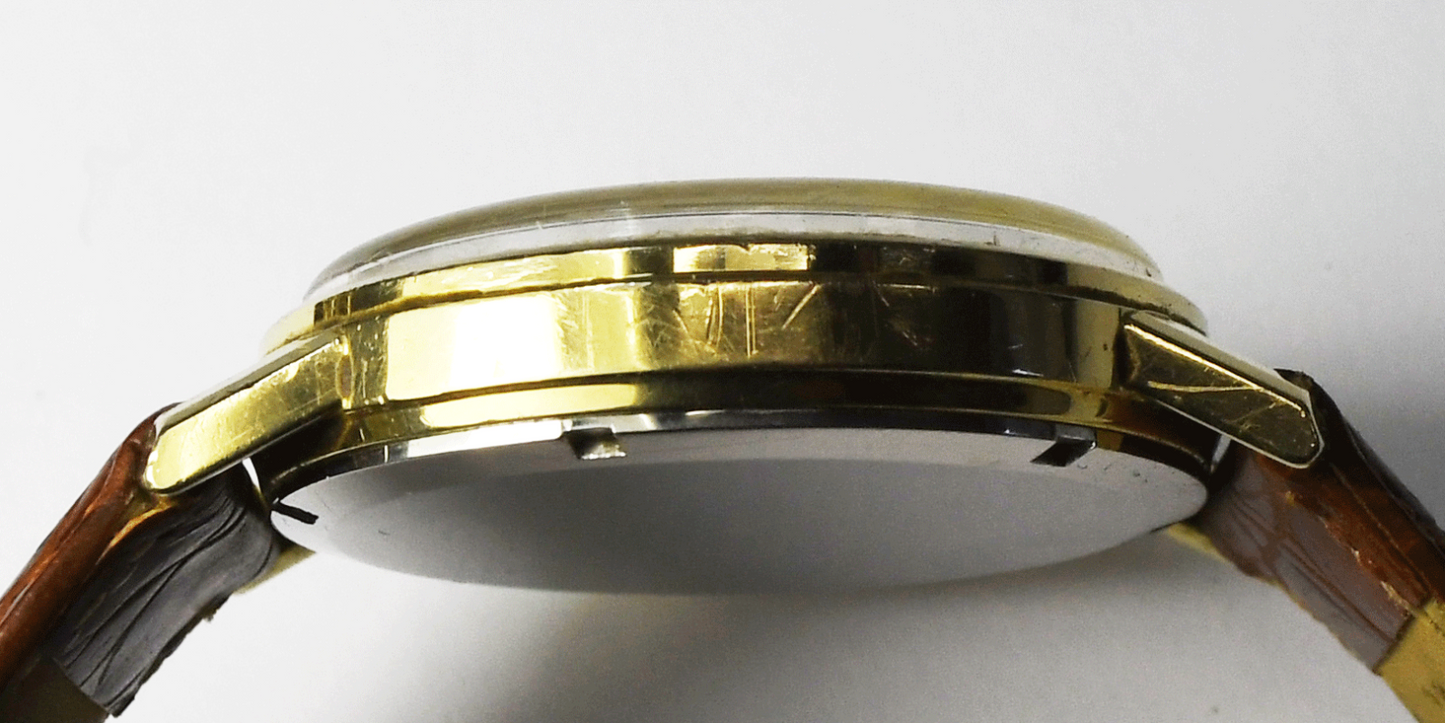 Men's Omega Electronic 300hz Deville Chronometer Date 1250 GEP 36mm