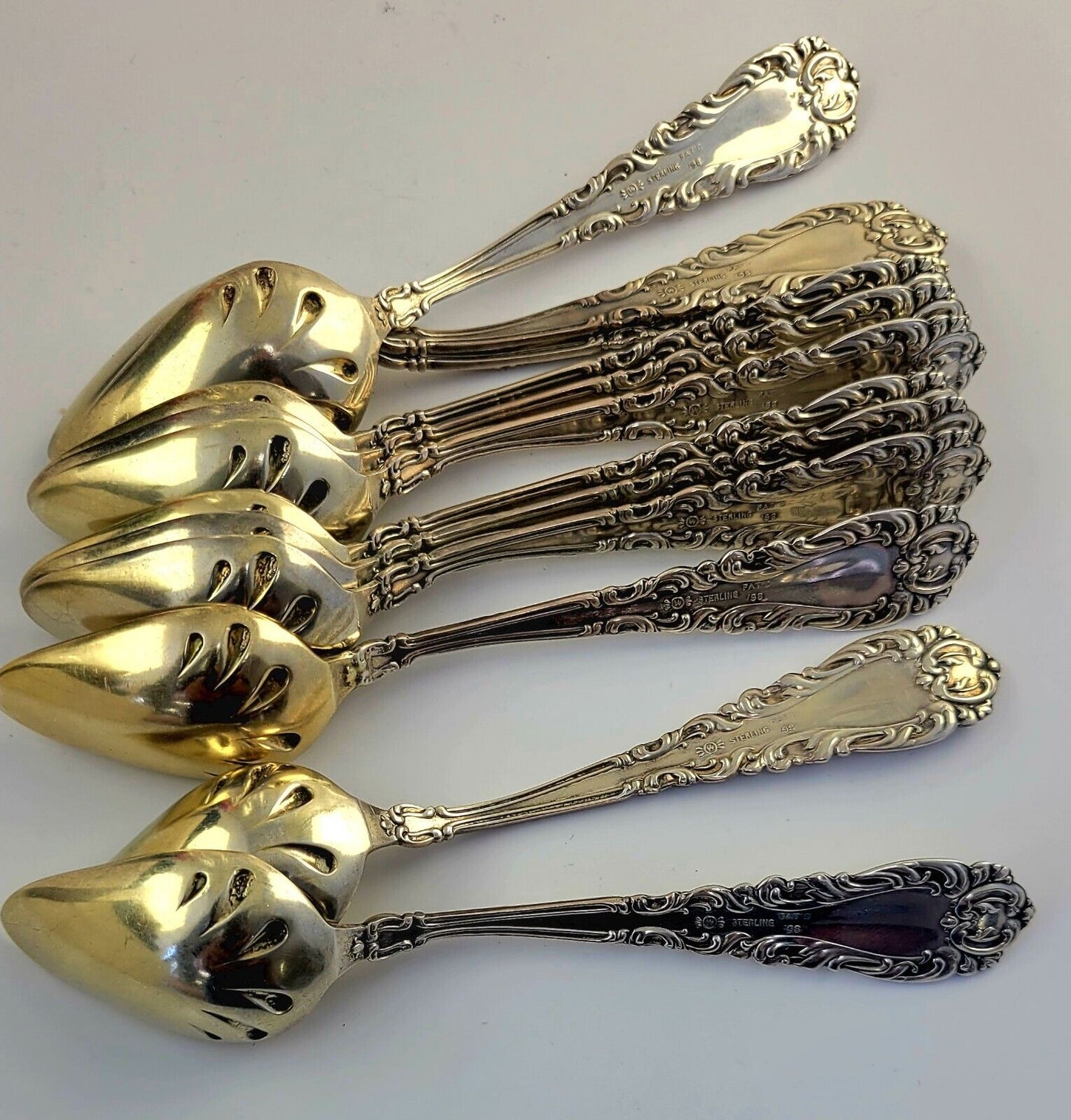 1 Single Athene / Crescendo by Frank Whiting Sterling 5 1/4" Fruit/Orange Spoon