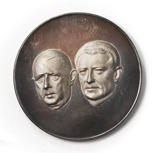 Mexico Republic Silver Medal 40mm Gualle Mateos March 16 1964