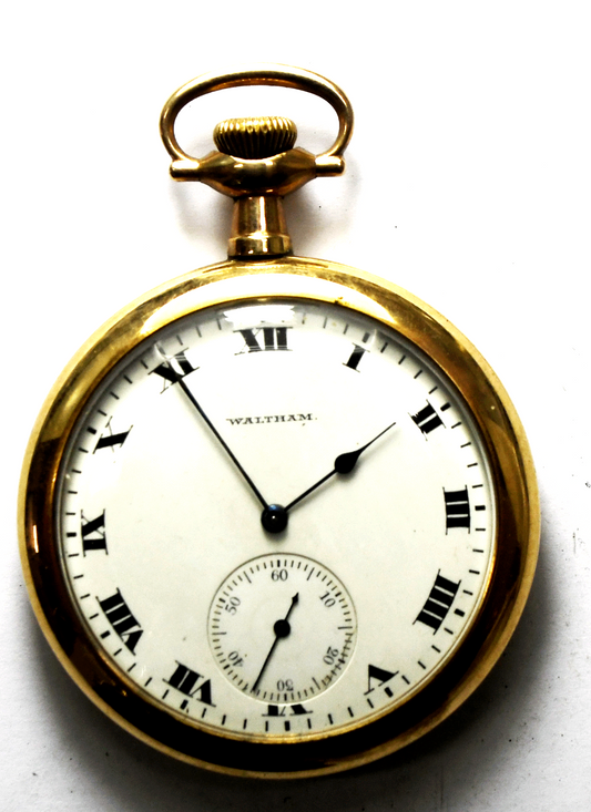 1915 Waltham Grade 235 Size 12 OF 25yr Gold Filled Pocket Watch