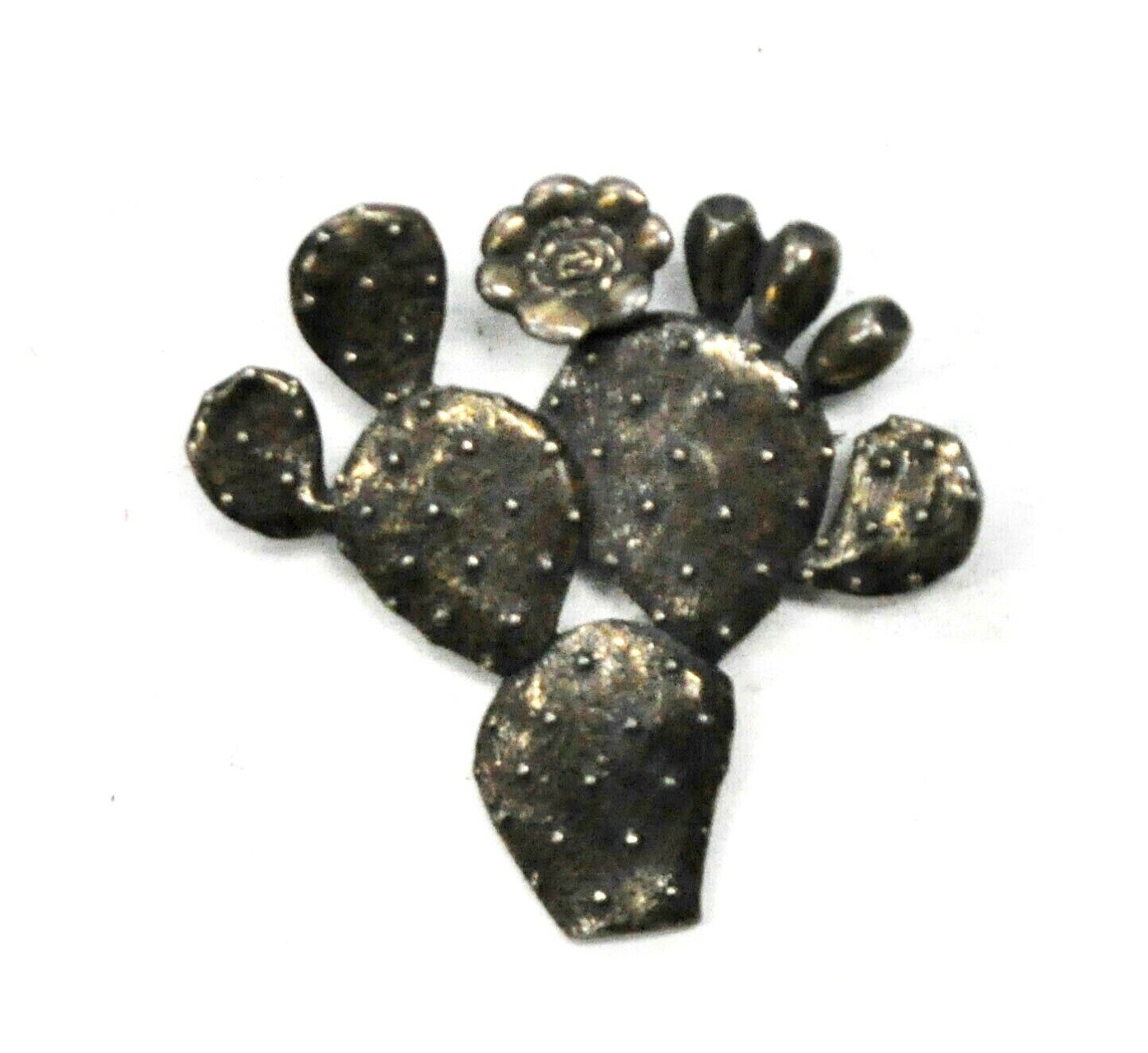 James Avery Sterling Silver Cactus Brooch Pin 38mm x 40mm