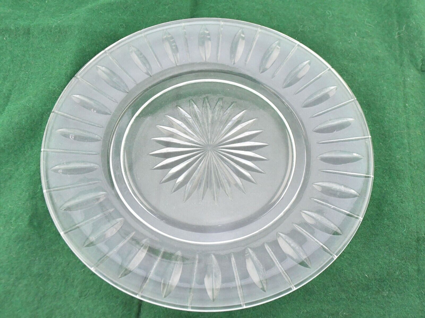 Hampshire by Stuart 8 1/2" Crystal Glass Luncheon Bread Plate