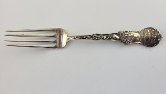 RARE! Tennessee State Sterling 5" Silver Souvenir Fork State Capital 1oz.