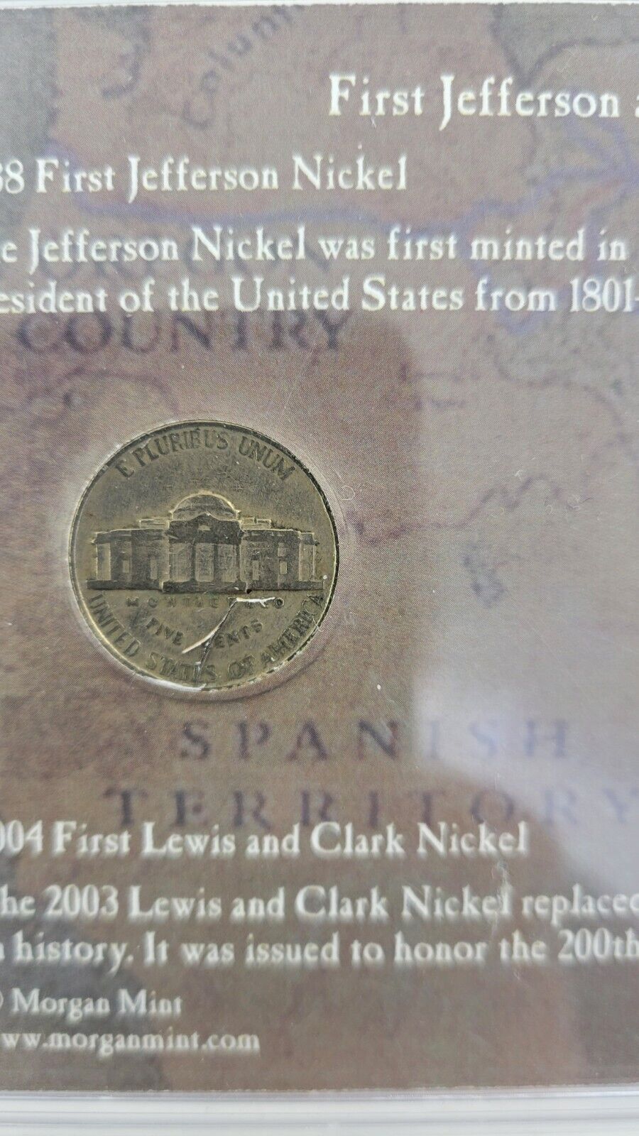 First & Last Jefferson Nickel and Lewis And Clark Nickel 1938, 2004