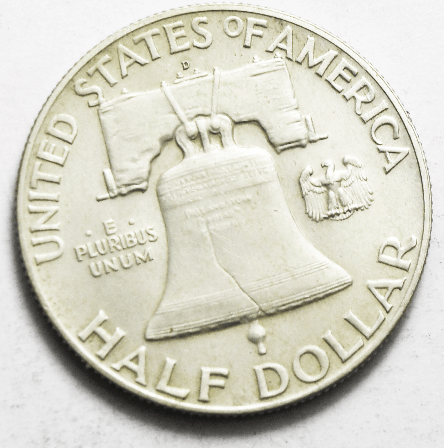 1949 D 50c Franklin Silver Half Dollar Fifty Cents Denver AU