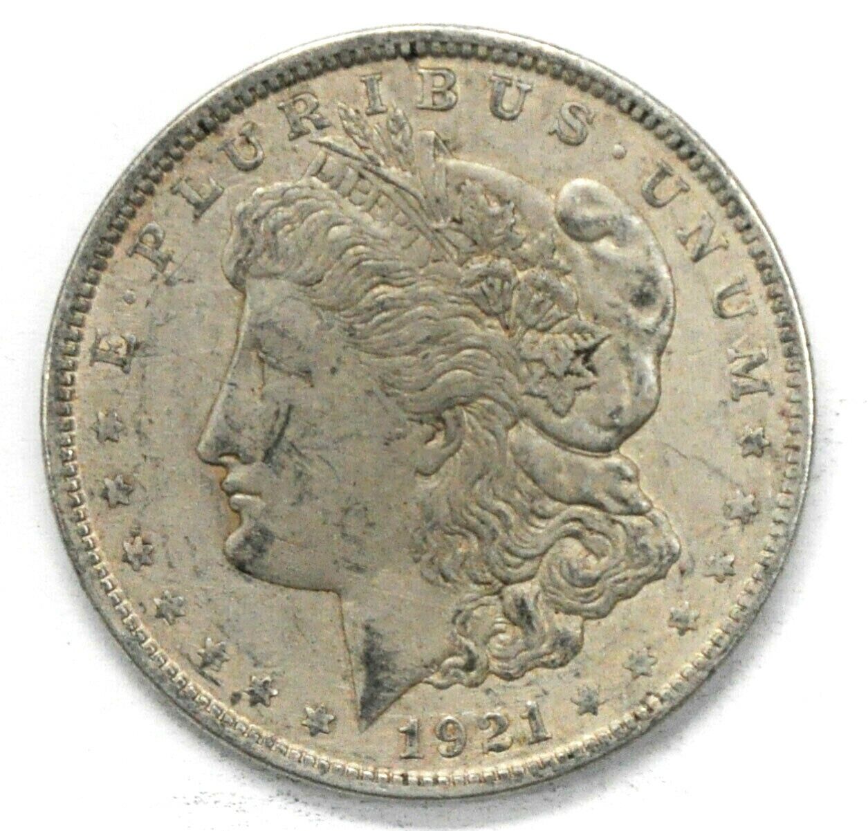 1921 $1 Morgan Silver One Dollar Philadelphia VAM 15 Pitted Reverse Hot 50