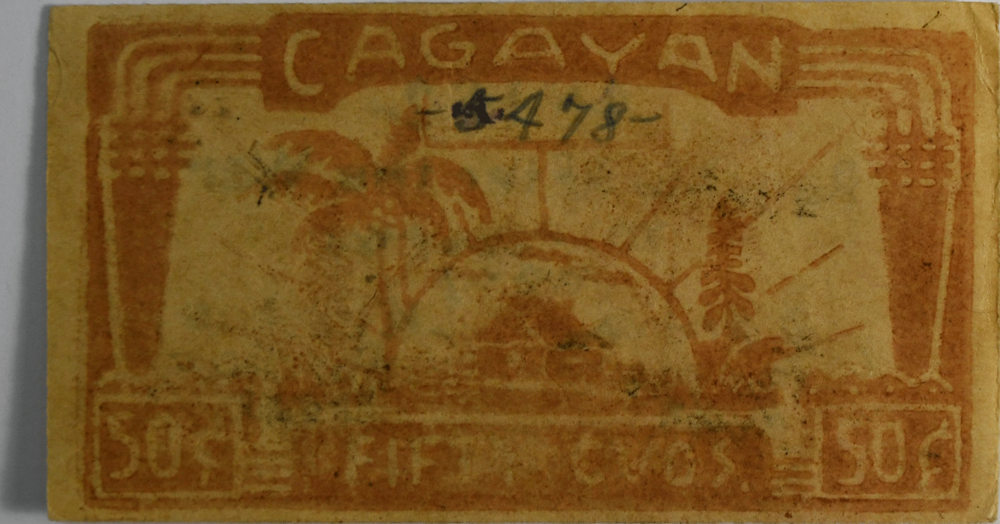 Cagayan Philippines Fifty Centavos Guerilla Note AU