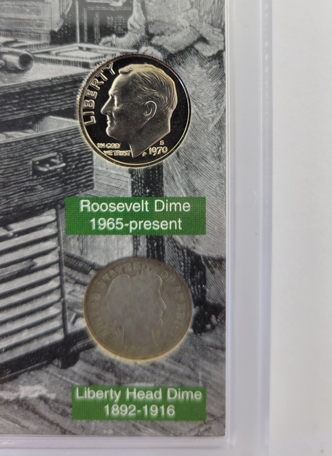 American Dimes of the 20th Century 4 Dime Set American Historic Society