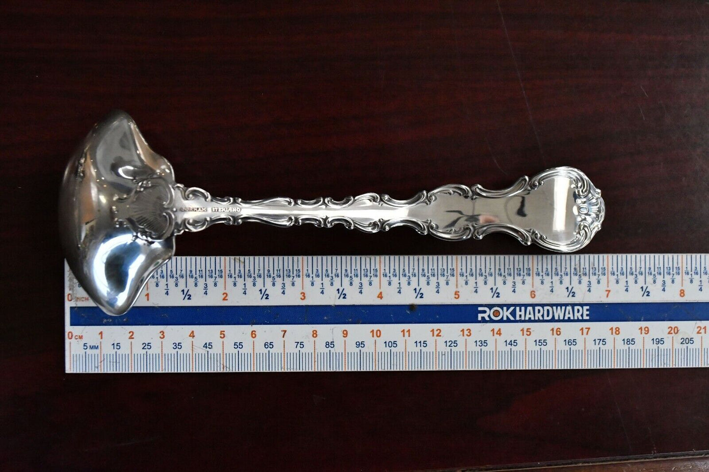 Strasbourg by Gorham Sterling Silver 6 3/4" Solid Gravy Ladle 2.4 oz.