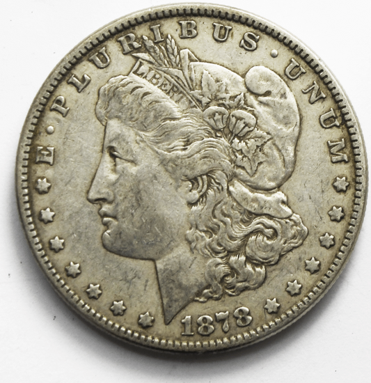 1878 7/8 $1 Morgan Silver One Dollar Philadelphia VAM 40  7/5 Broken N M