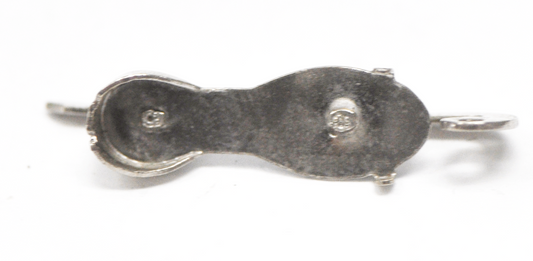 Sterling Silver Paye & Baker Ice Skate Charm 32mm