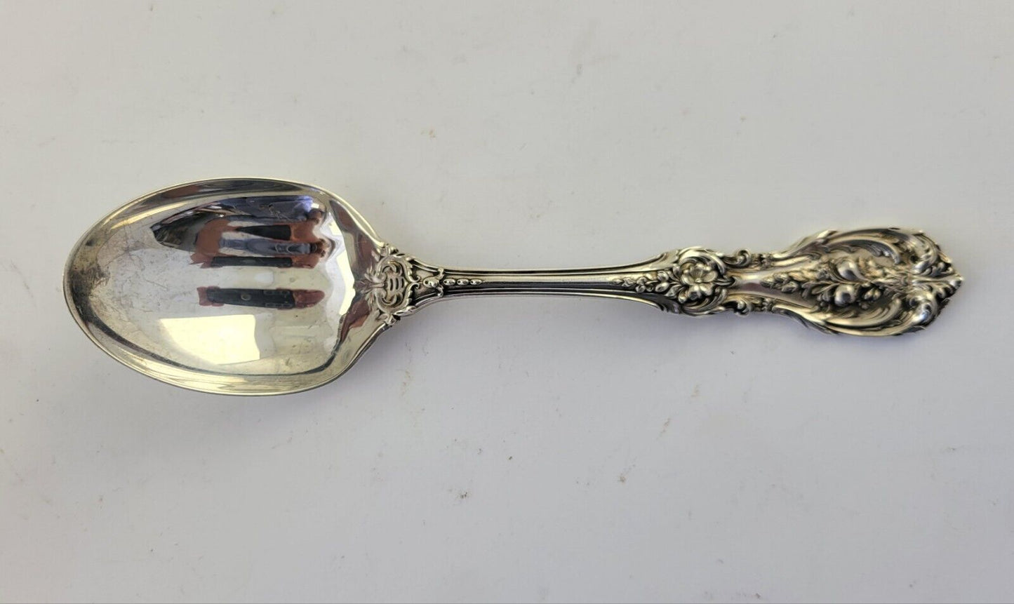 Reed & Barton Francis I Sterling Silver 5 7/8" Sugar Spoon 1.3oz Monogrammed