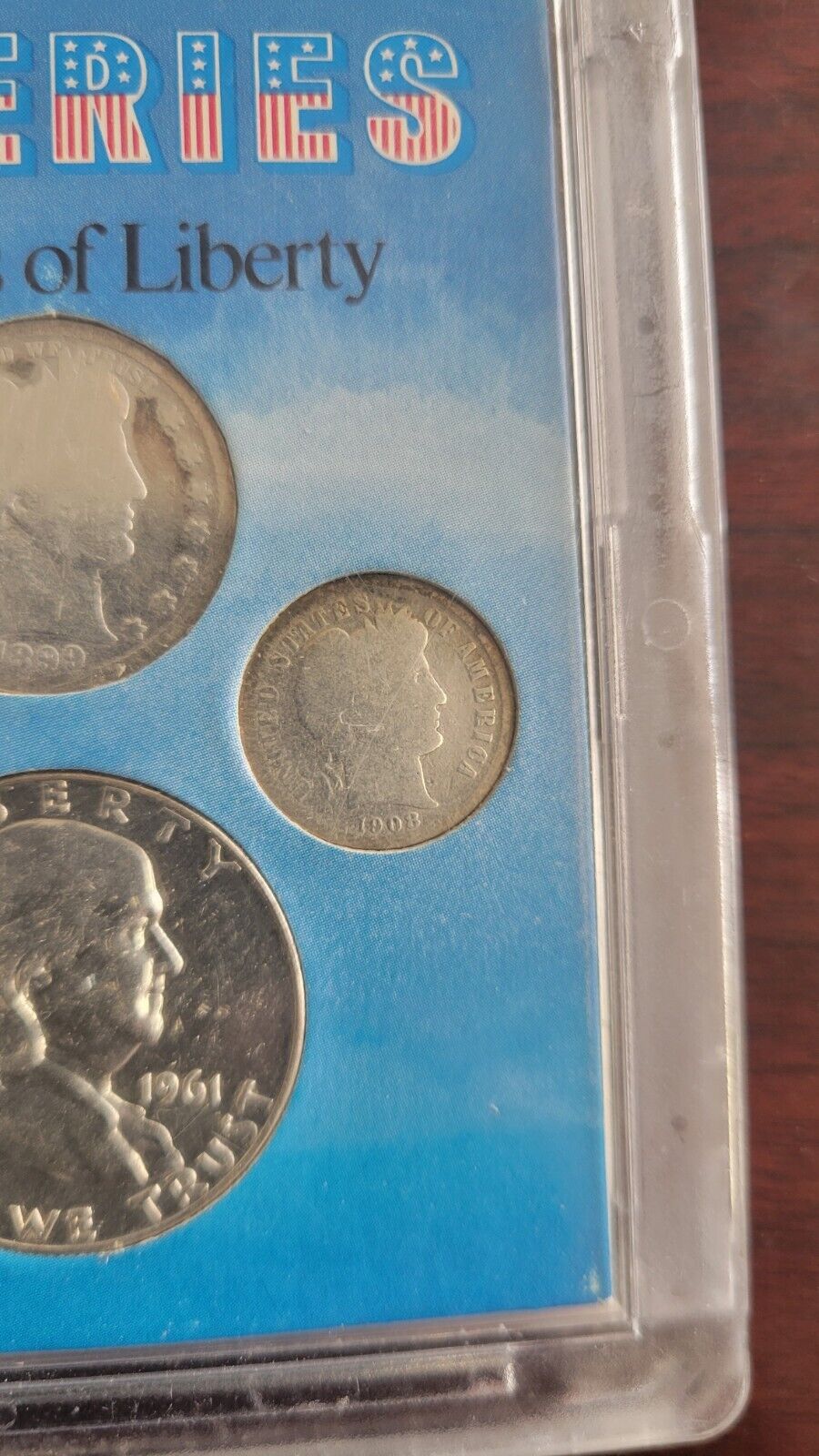 THE AMERICANA SERIES COIN SET Symbols Of Liberty Half, Quarter,  Dime,  Nickel